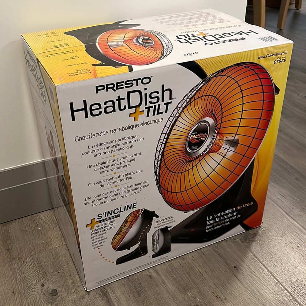 Heat Dish used only once